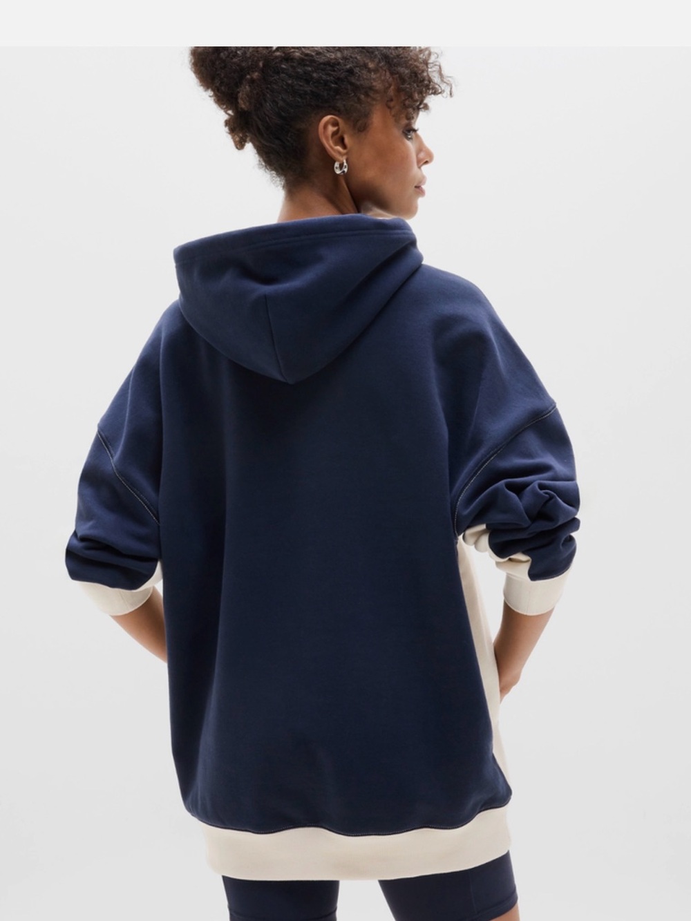 Athleta forever fleece hoodie sz Medium - Picture 9 of 10